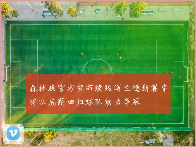森林狼官方宣布续约海兰德新赛季将以底薪回归球队助力争冠